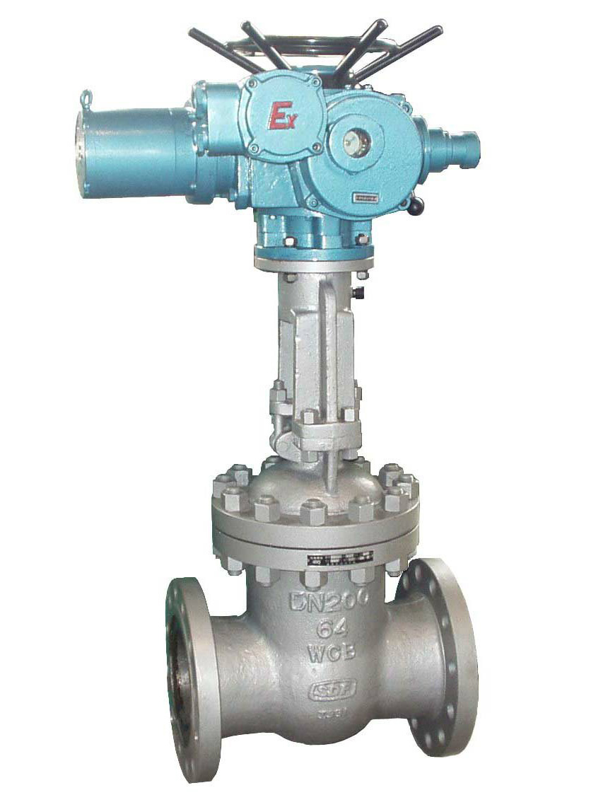 电动铸钢法兰闸阀